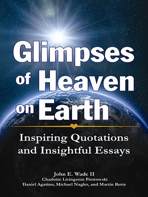 cover image of Glimpses of Heaven on Earth